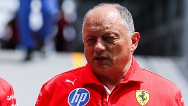 Frederic Vasseur is back in the paddock at the Monaco Grand Prix