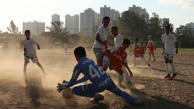 The dirt pitches of Sao Paulo are designed to ensure the next generation of Brazilian players are produced and the legacy goes on