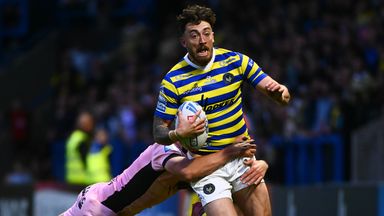 Warrington Wolves sit just behind Leeds Rhinos at the top on points difference