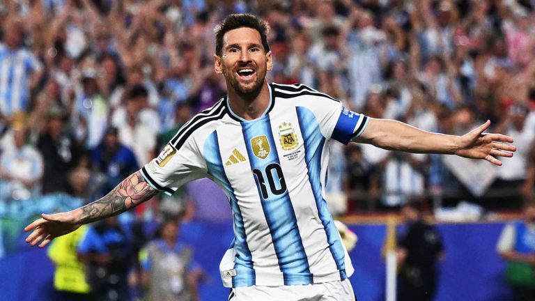 Darf sich seit seinem Dreierpack gegen Algerien WM-Rekordtorschütze nennen: Lionel Messi.