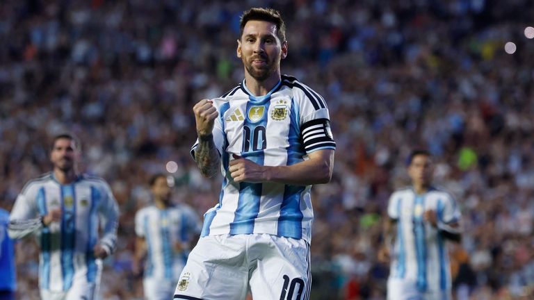 Lionel Messi hat bei seinem Comeback getroffen.