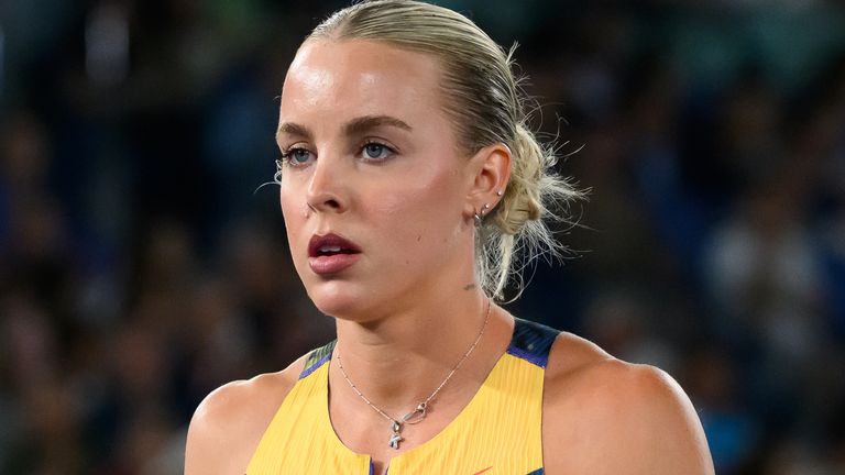 Keely Hodgkinson was stunned at the Diamond League event in Stockholm