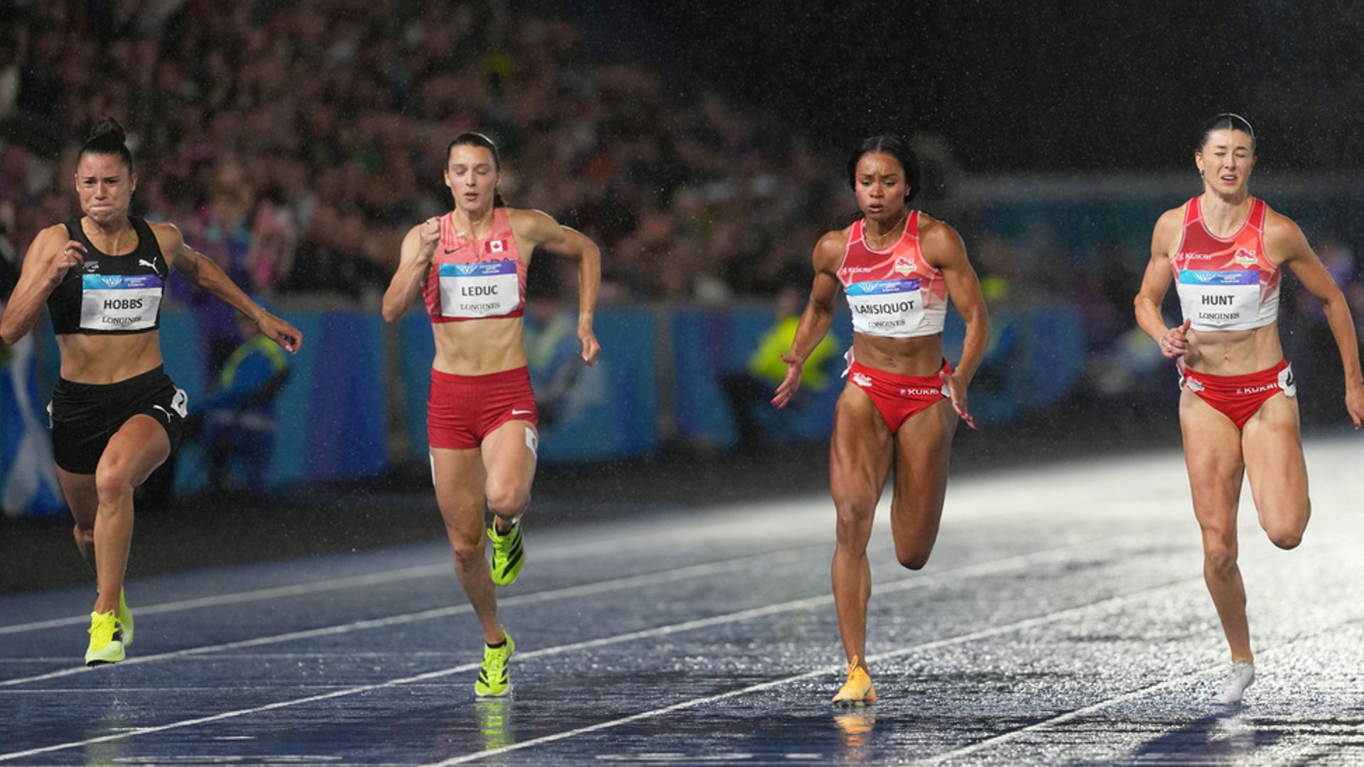 Commonwealth Games: Hunt wins silver for England in women's 100m
