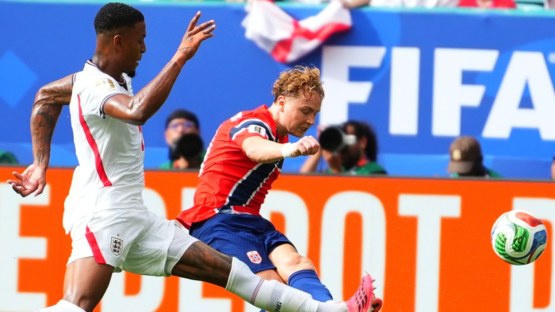Norway stun England with opener in World Cup quarter-final LIVE!