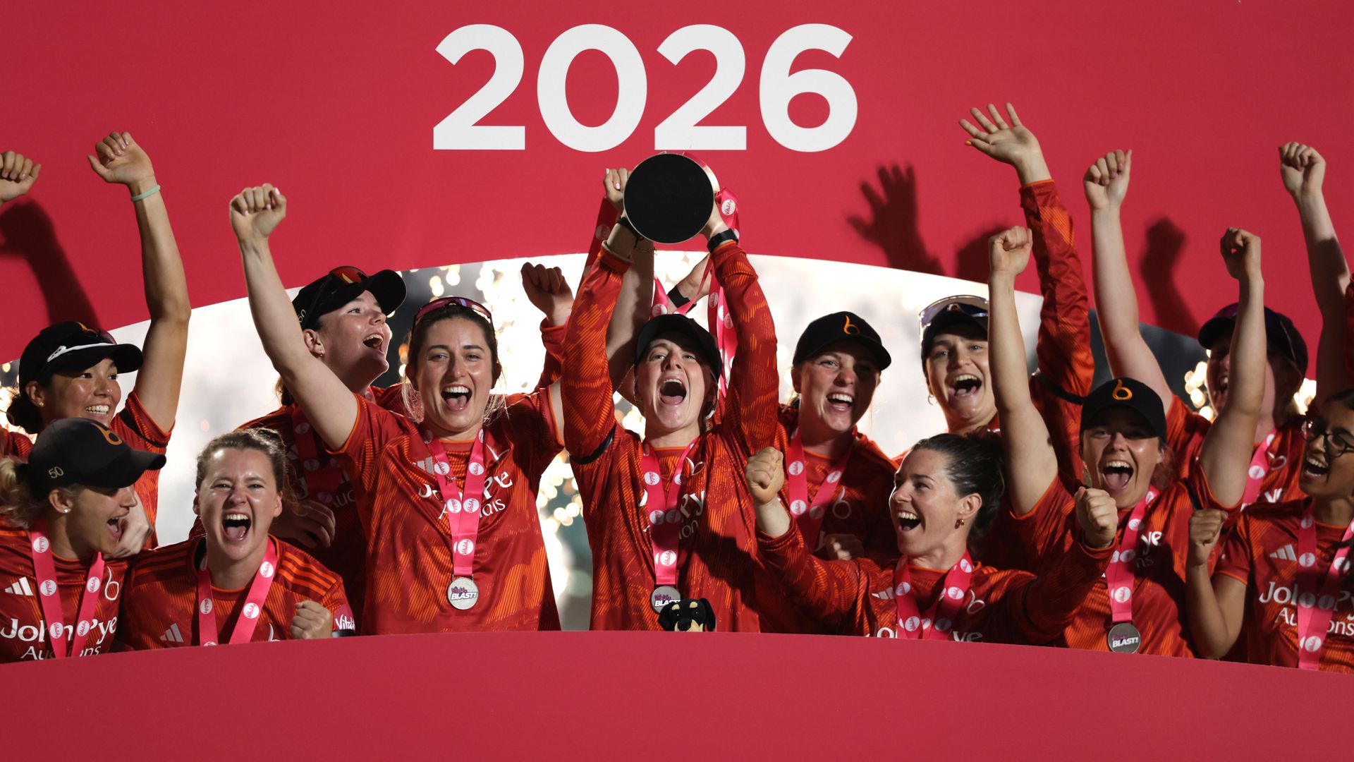Blaze rout Durham in 10-wicket win to secure Women's T20 Blast title