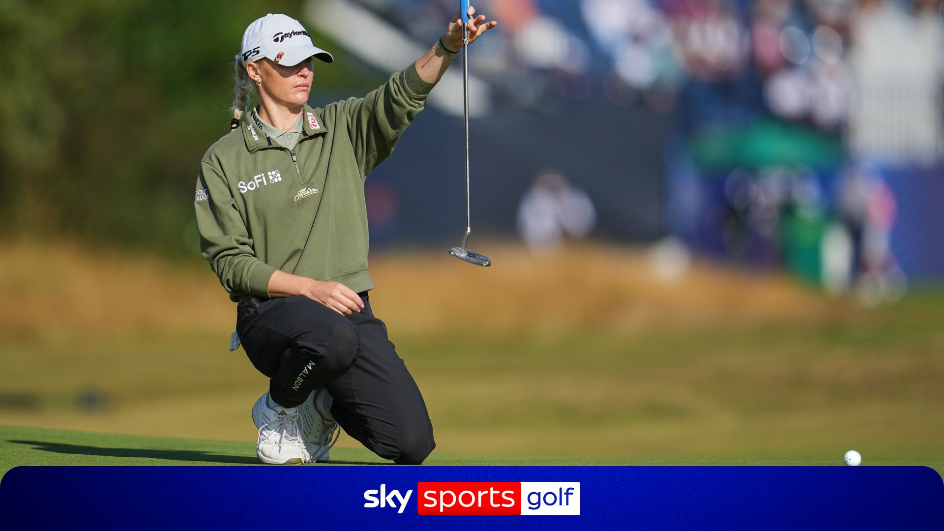 Hull finds 'lucky' birdie to reignite Women's Open title push 