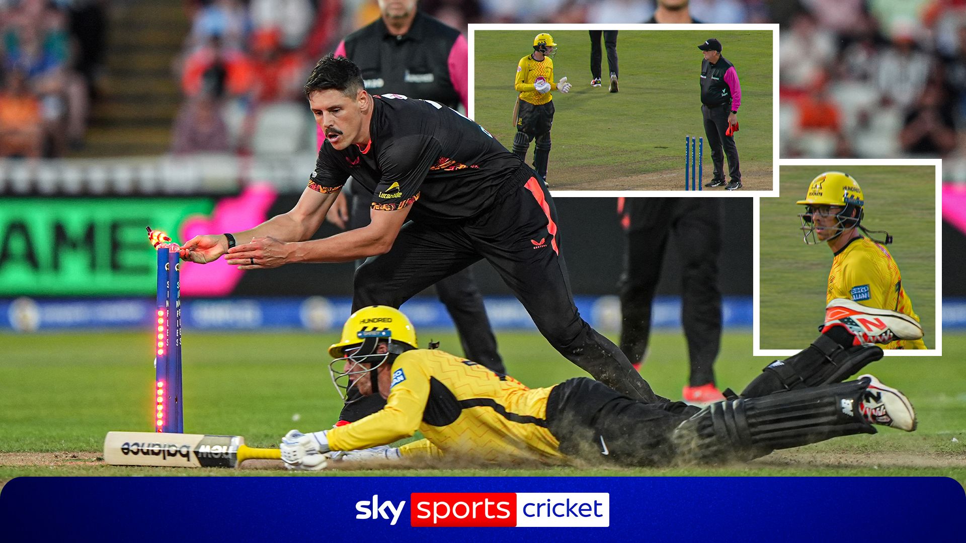 'Never seen anything like that!' | Batter asks umpire to review his own run-out
