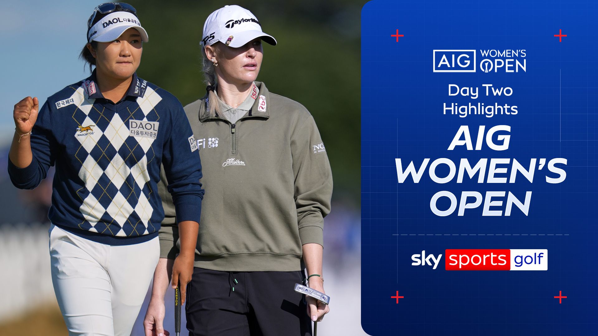 Highlights: Ryu leads by one with Hull, Korda and Woad in mix at AIG Women's Open