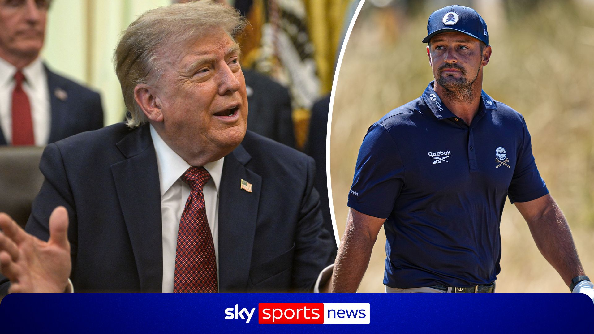 ‘Not a fixer, perhaps a judge’ | Trump dodges DeChambeau Open intervention claims