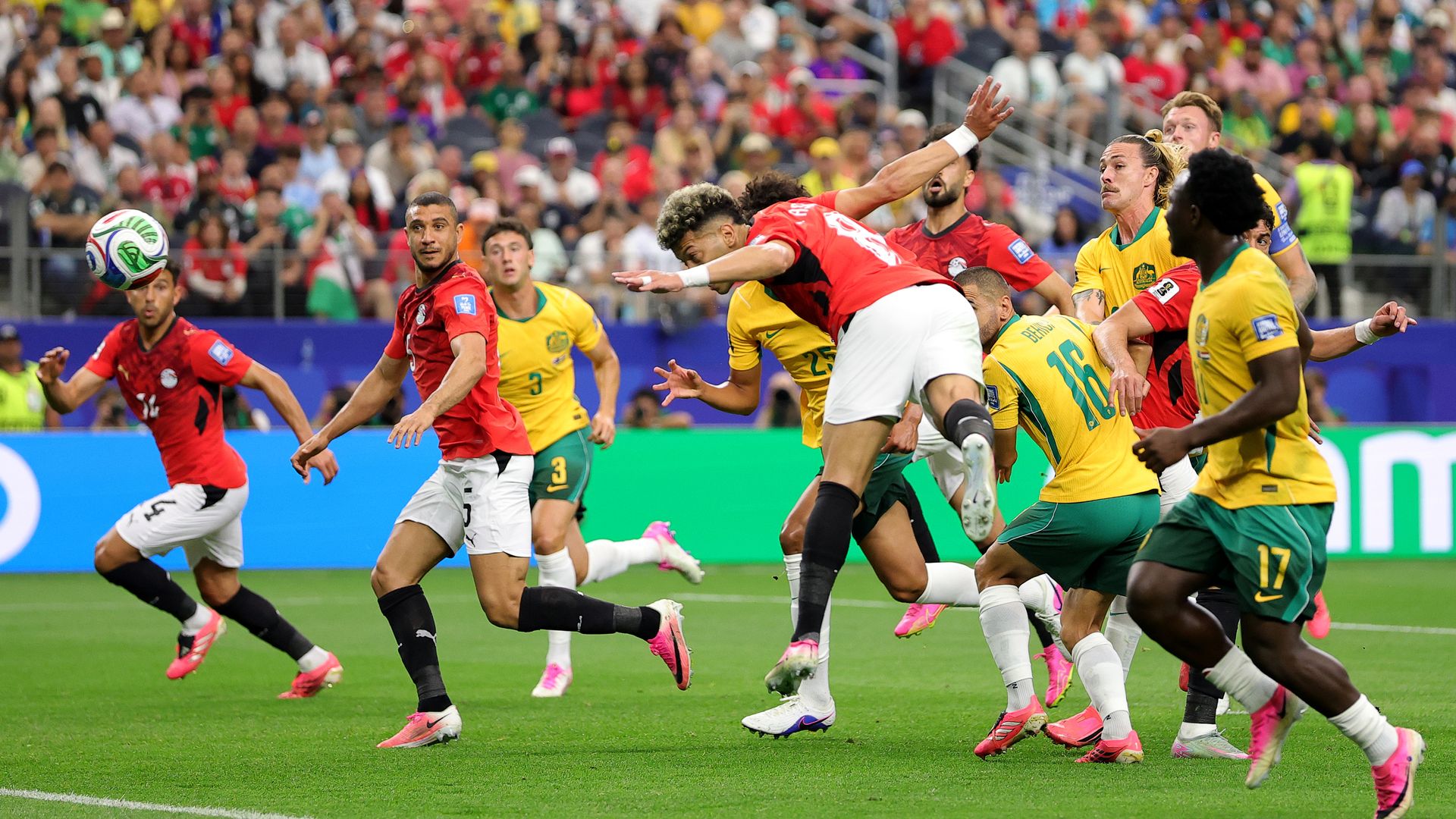 Ashour nods Egypt in front early on against Australia LIVE!