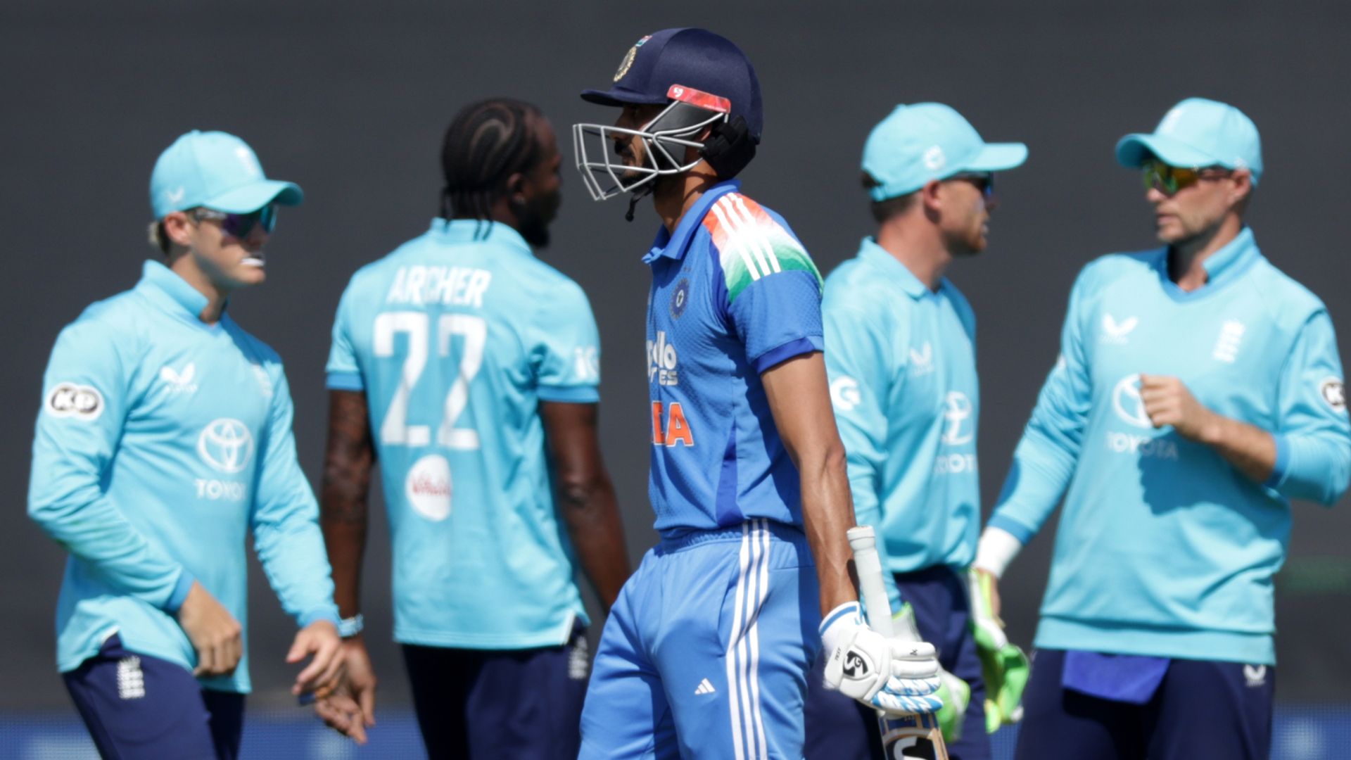 India stutter past 200 vs England after Archer's two-ball double LIVE!