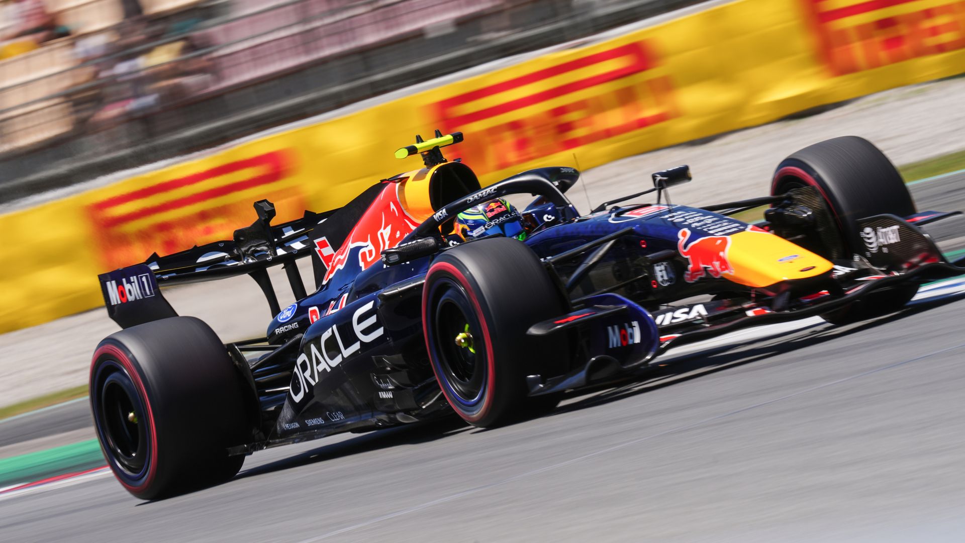 British GP: Red Bull's Hadjar fastest in sole practice LIVE!