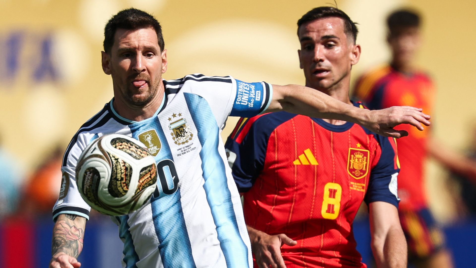 World Cup final: LATE DRAMA! Fernandez sent off with ET looming LIVE!