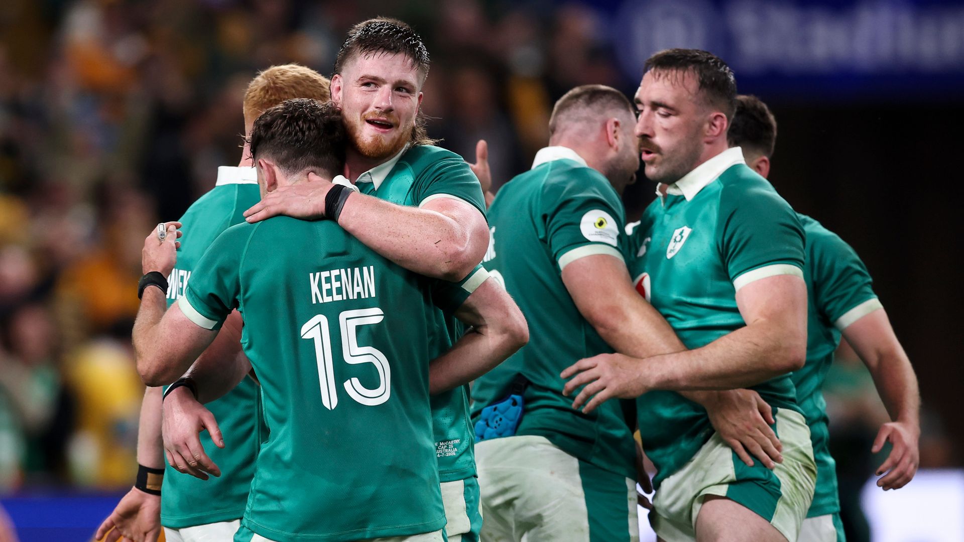 Injury-hit Ireland secure madcap comeback victory vs Australia in Sydney
