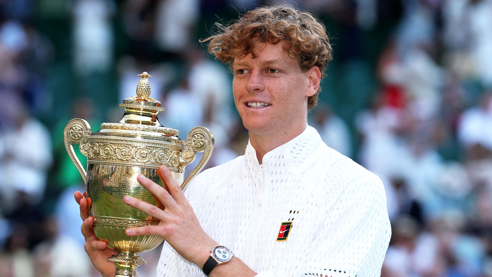 Sinner grinds down Zverev to successfully defend Wimbledon title