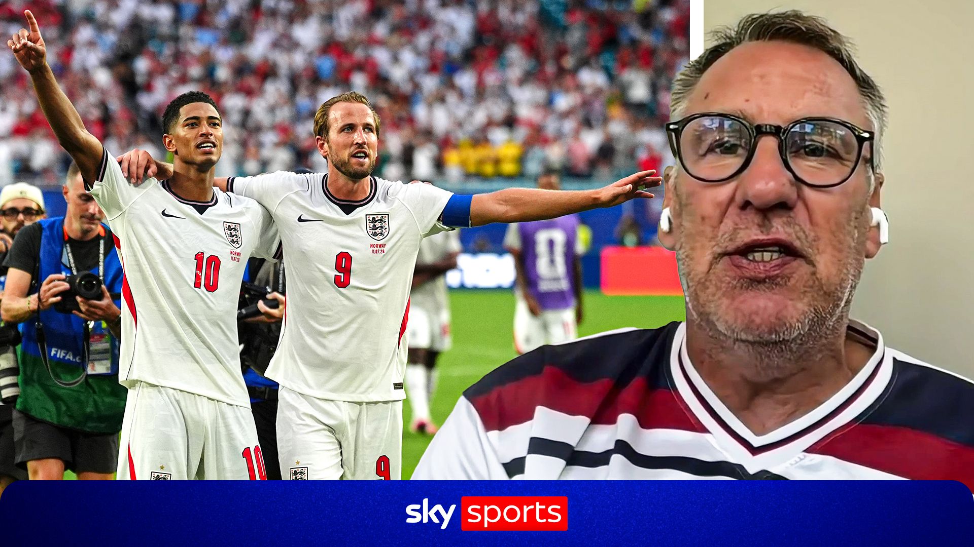 Paul Merson believes England have X-Factors to help them win the World Cup in Jude Bellingham and Harry Kane.