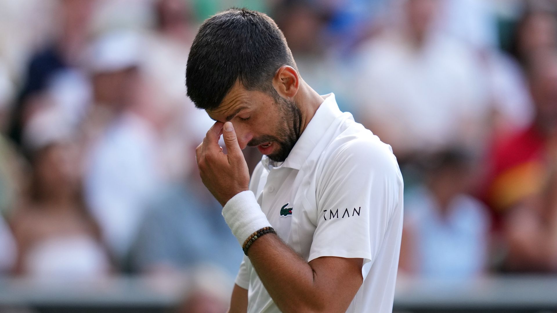 Wimbledon Day Nine LIVE! Djokovic level with Auger-Aliassime after two sets