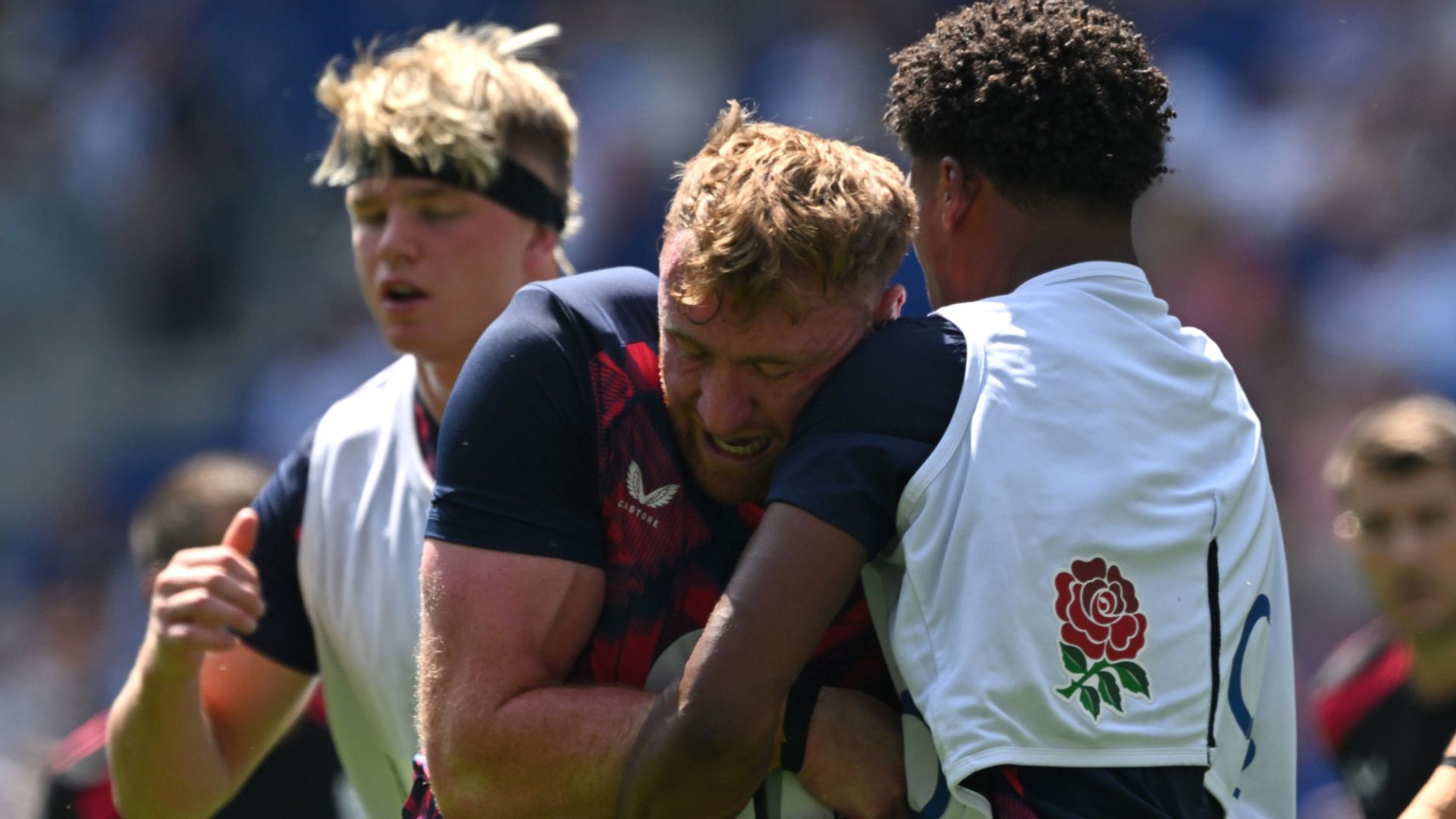Nations Championship LIVE! England take bizarre lead vs Fiji after corner flag assist