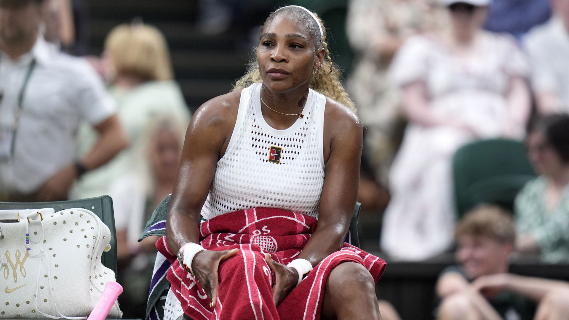 Williams sisters out of Wimbledon doubles after 'heartbroken' Serena injury
