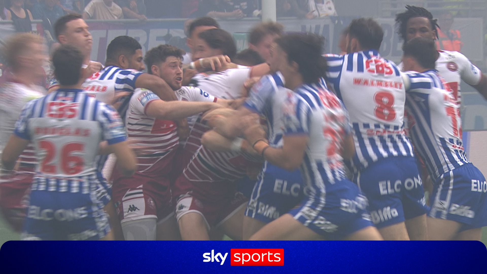 HERE WE GO!!! 😡🥊| Big scuffle within 10 seconds of kick-off