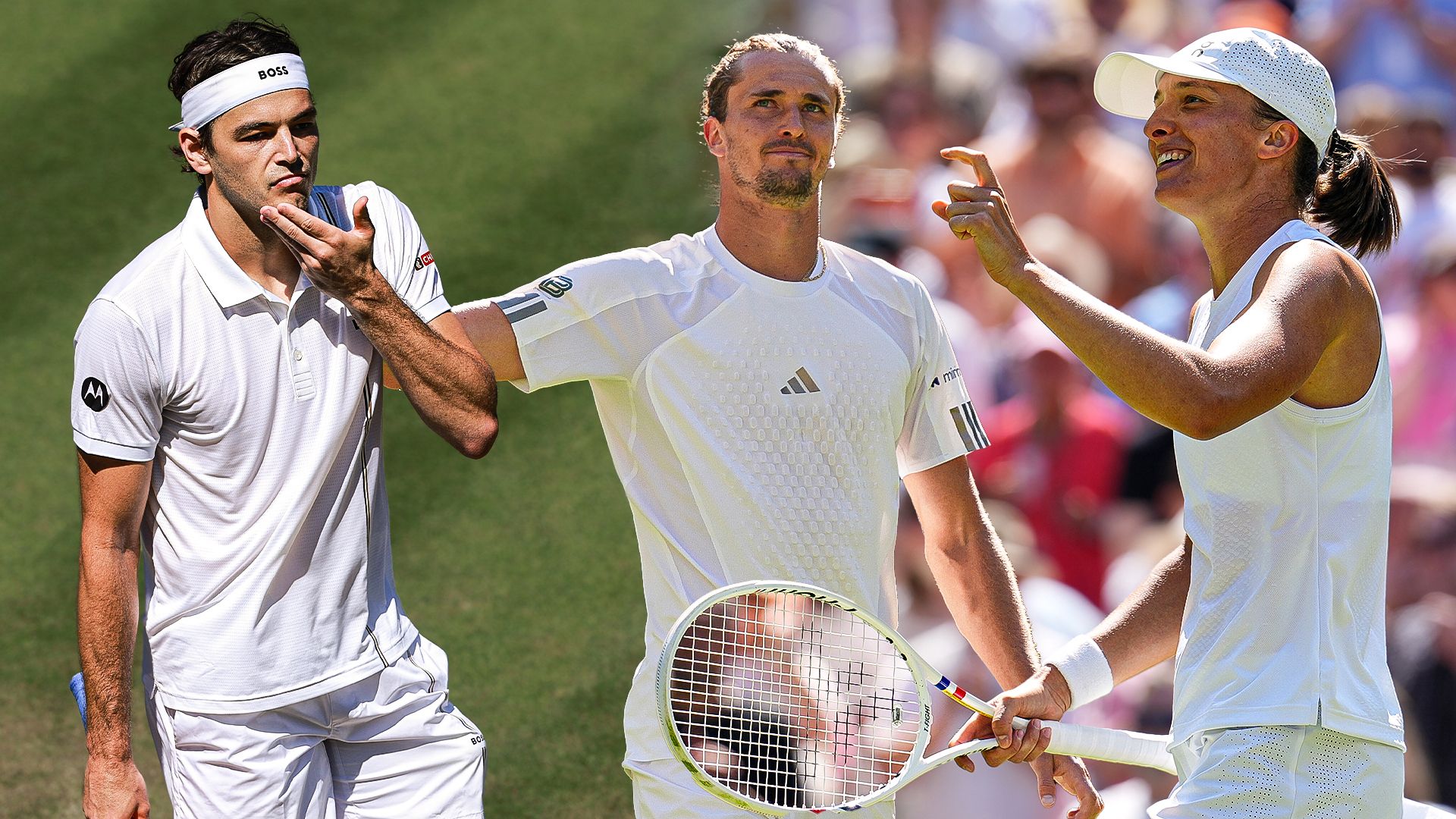 Wimbledon Day 4 wrap: Zverev, Fritz and Swiatek all advance in straight sets