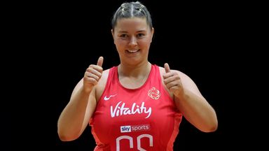 England's Eleanor Cardwell scored 35 goals as the Roses swept to an 83-34 win over Northern Ireland