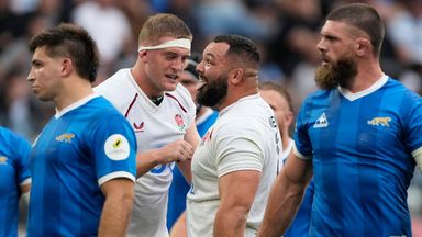 England's celebrations after beating Argentina drew criticism from Felipe Contepomi