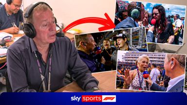 Image from Fascinating behind-the-scenes look at how Martin Brundle prepares for Grid Walk!