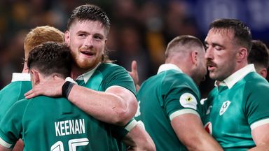 Ireland regularly fought from behind as they beat Australia in Sydney late on in the Nations Championship 