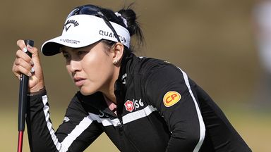 Jeeno Thitikul holds a two-shot lead after the opening round of the AIG Women's Open