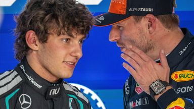 Antonelli and Verstappen share the front row for the third time in 2026