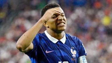 Kylian Mbappe shows the strain as France lose to Spain in the World Cup semi-finals