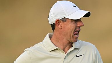 Rory McIlroy is seven strokes off the lead after the opening round of The Open