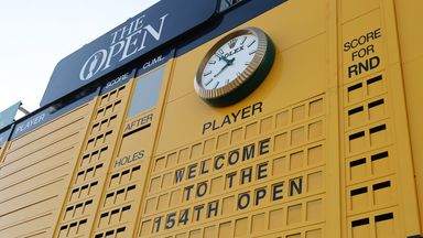 Latest leaderboard from The Open