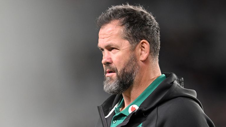 Ireland head coach Andy Farrell lamented his side's errors and poor attack 