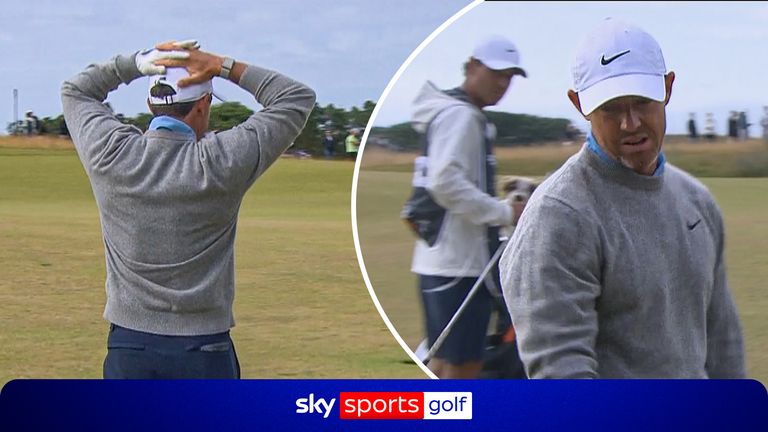 During the final round of the Genesis Scottish Open, Rory McIlroy was heard calling himself 'so bad at golf' after a poor approach shot