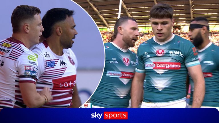 Wigan were not behind for long as Bevan French finished off a lovely move to respond perfectly to the strong start from St Helens