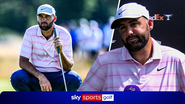 Scottie Scheffler reflected on see his streak of 78 cuts made come to an end during the Genesis Scottish Open