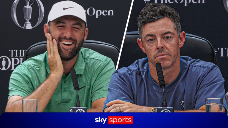 Scottie Scheffler and McIlroy brushed off any thoughts about legacy ahead of The Open