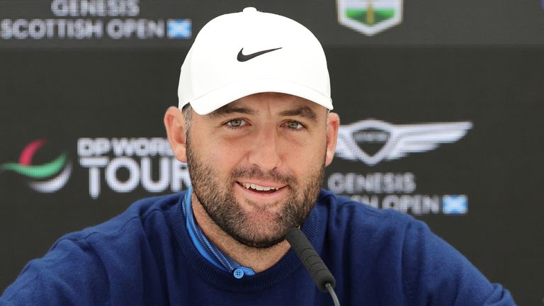 Scottie Scheffler is looking to win the Genesis Scottish Open for the first time 