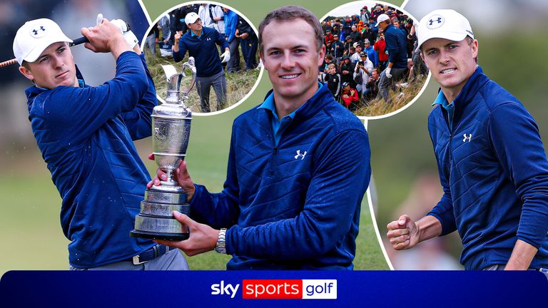 We look back at Jordan Spieth's dramatic final round at Royal Birkdale in 2017, where he claimed a memorable victory