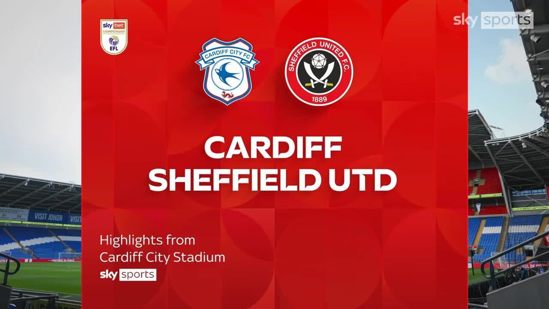 Cardiff and Sheff Utd earn a point apiece after early madness