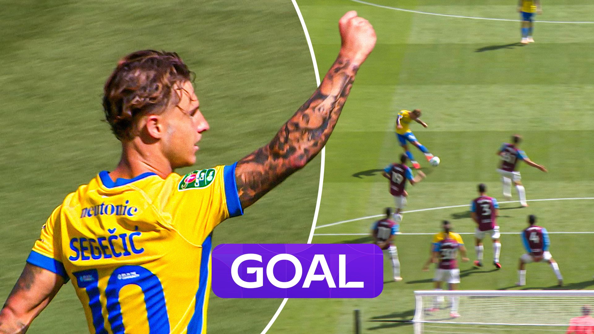 West Ham woes continue! Pompey's Segecic fires in opener