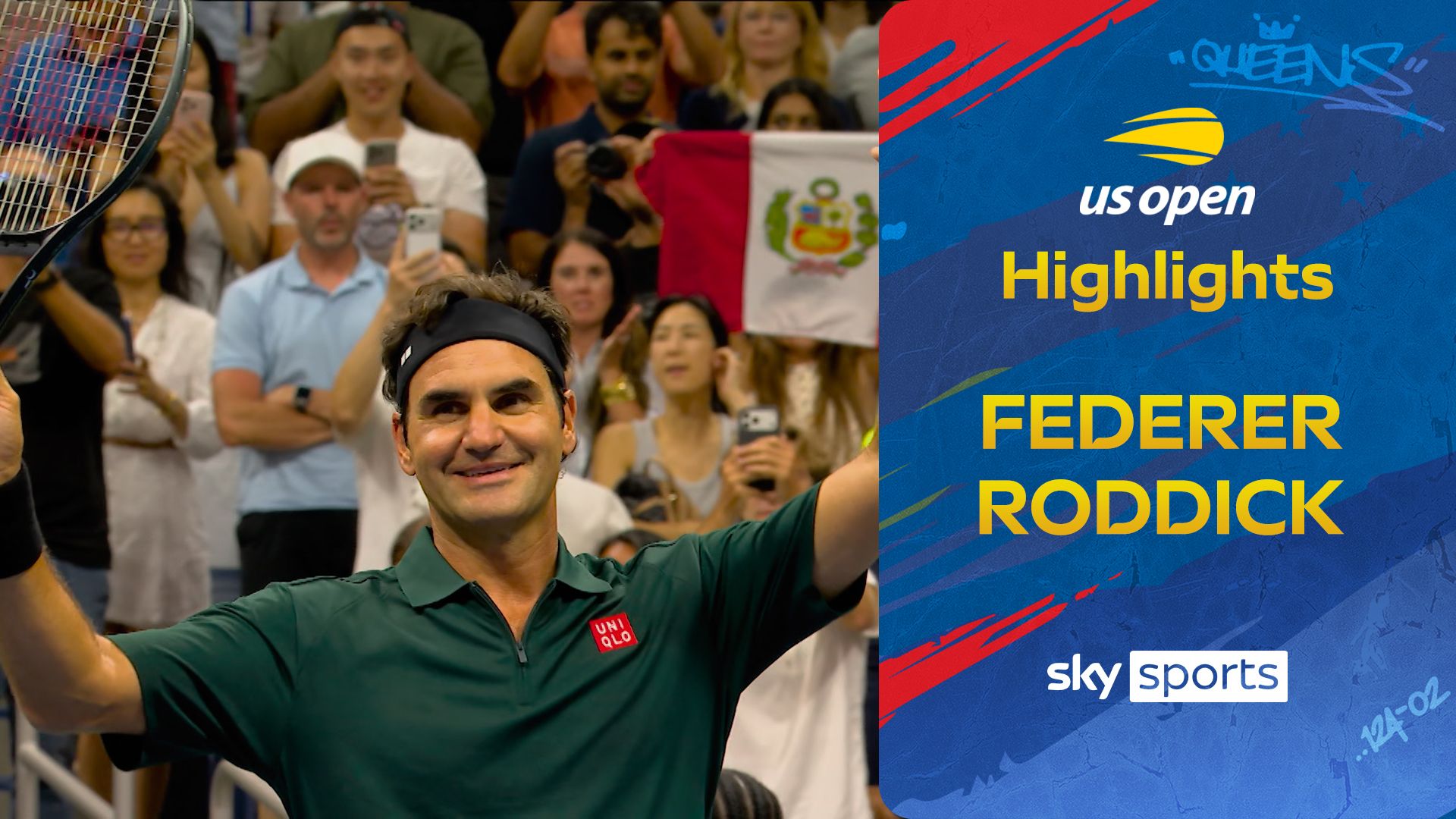 Federer returns to US Open in style