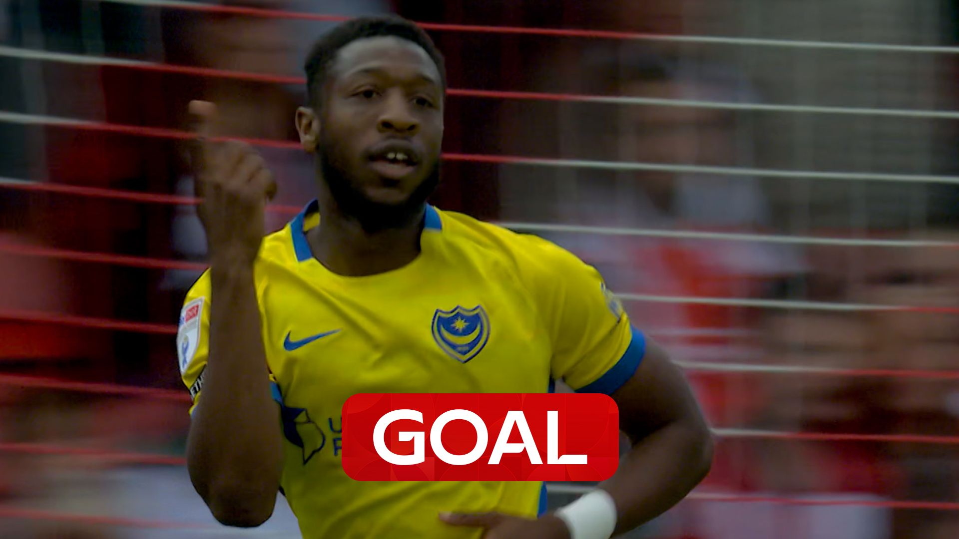 Adams' thunder-strike extends Pompey's lead against Lincoln!