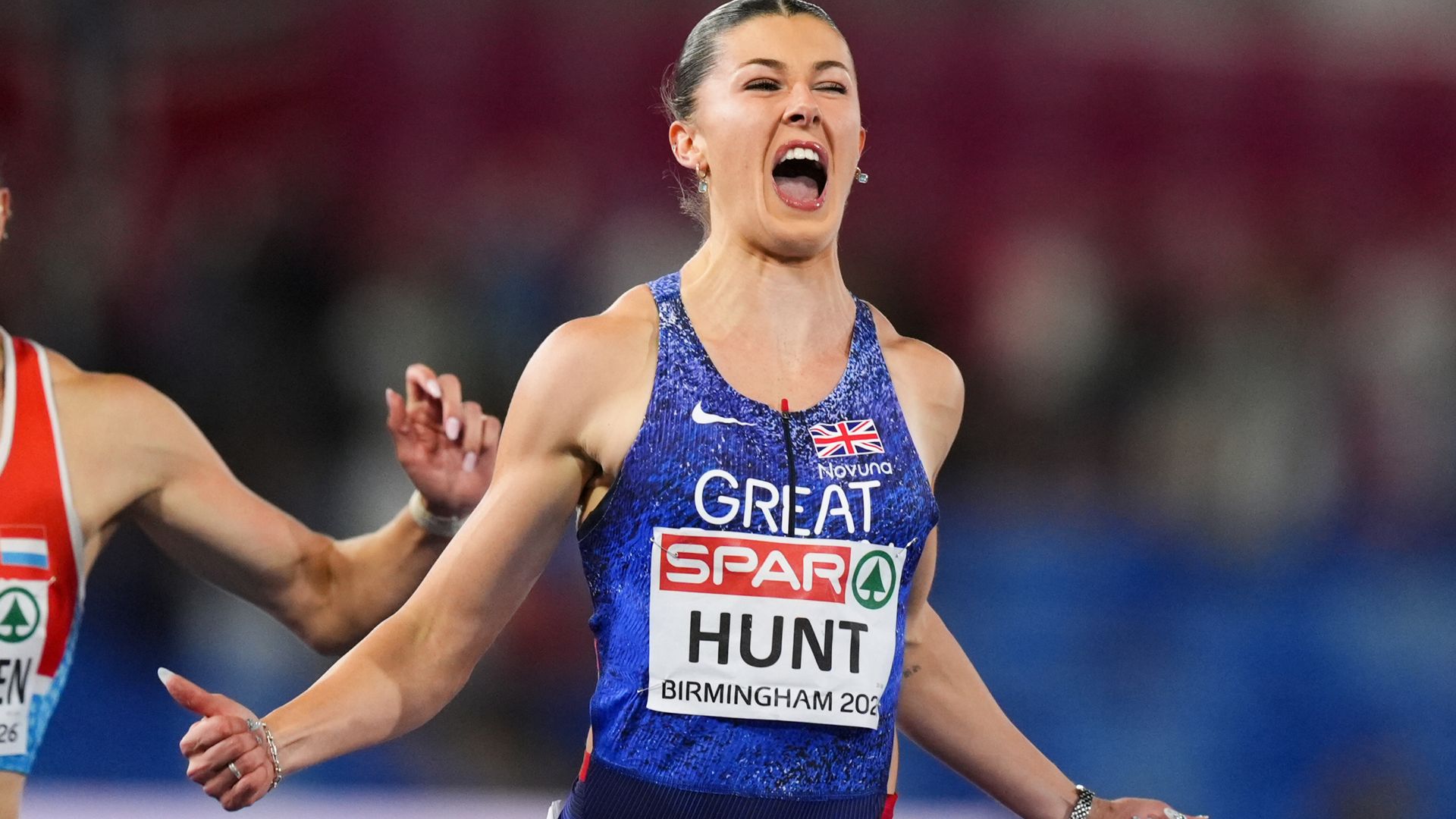 Britain's Hunt claims European Championships 100m gold