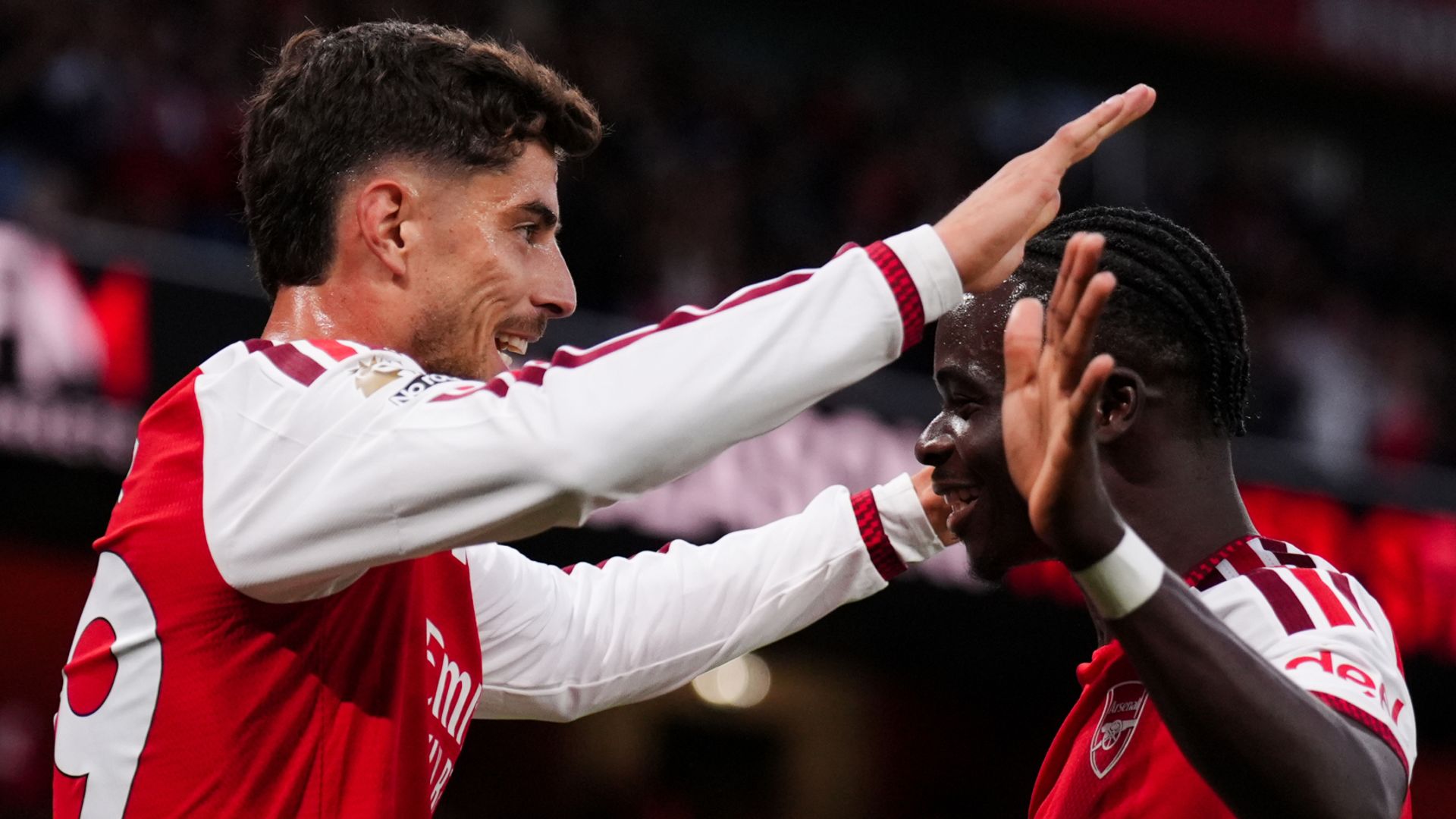 Saka and Havertz give Arsenal flying start in Premier League opener LIVE!