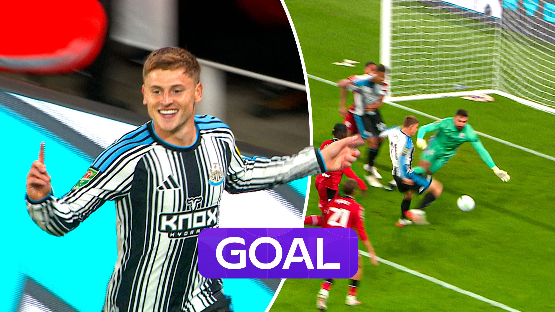 Harvey Barnes pounces to put Newcastle ahead vs West Brom!