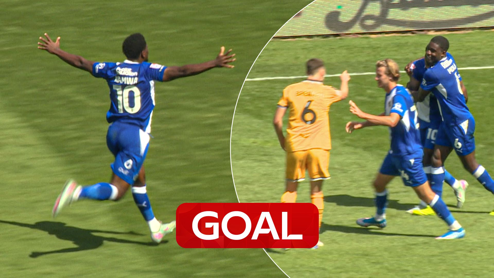 He's gone FULL Adebayor! Player celebrates goal in front of former side's fans