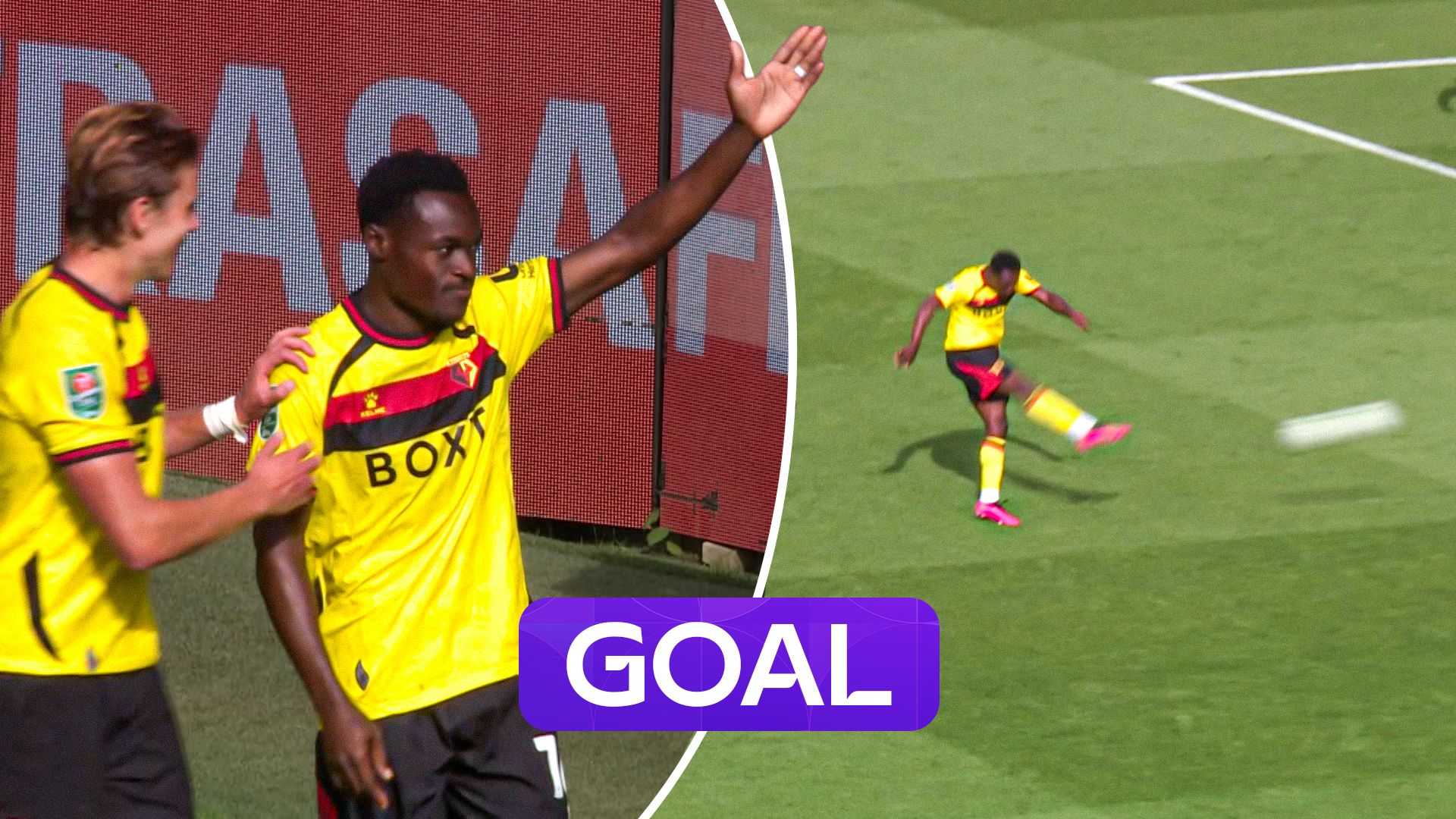 Bola's UNBELIEVABLE stoppage-time winner for Watford!